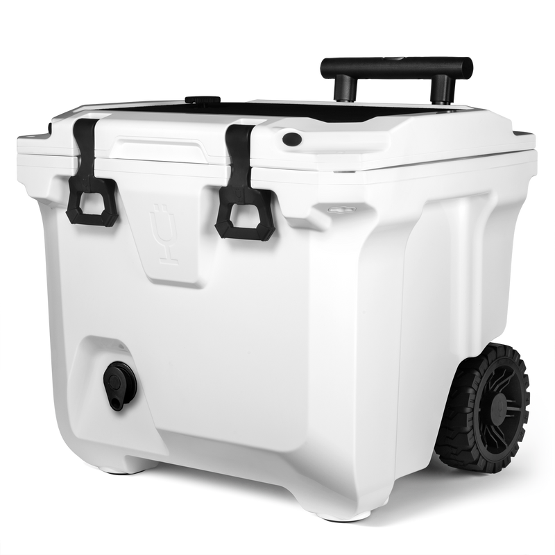 BrüTank 35-Quart Rolling Cooler | Ice White